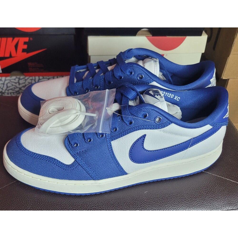 Air Jordan 1 AJKO Low Kentucky DX4981-103 Royal Blue White Men's 10 NIB
